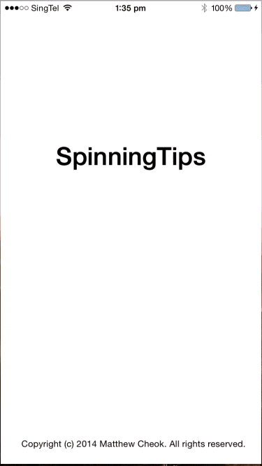Spinning Tips preview